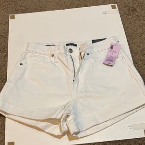 Women's White Denim Shorts Wild Fable